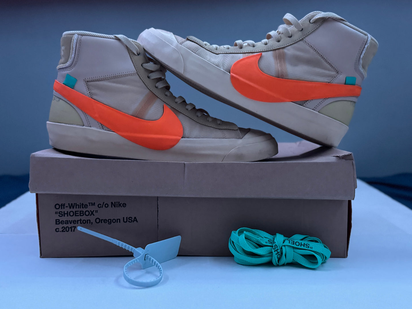 Nike Off-White x Blazer Mid Men's Size 12 'All Hallows Eve'